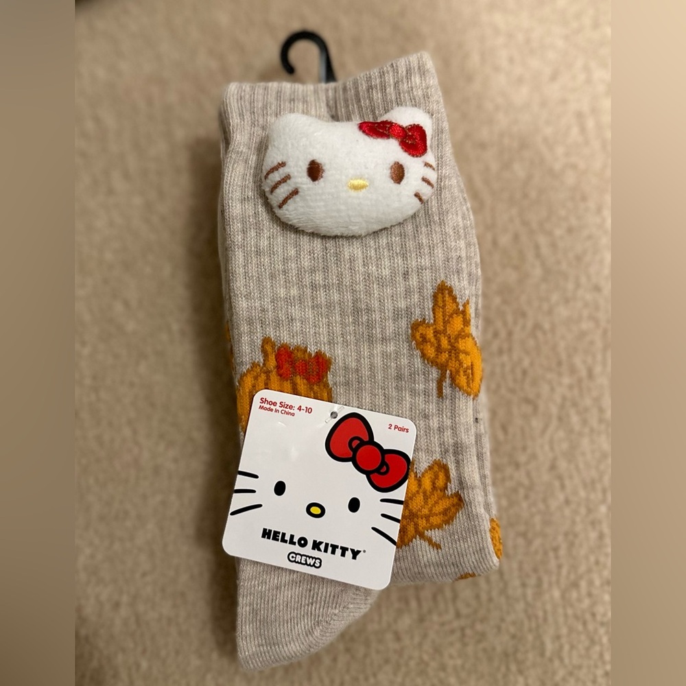 Hello Kitty Fall Socks